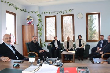 Sosyal Yardımlar Genel Müdürlüğü Daire Başkanı Sayın Cemil İlbaş,İl Müdürlüğümüzü ziyaret etti.