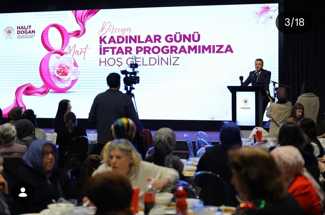 Samsun’da Kadınlar Günü’ne Özel İftar Programı