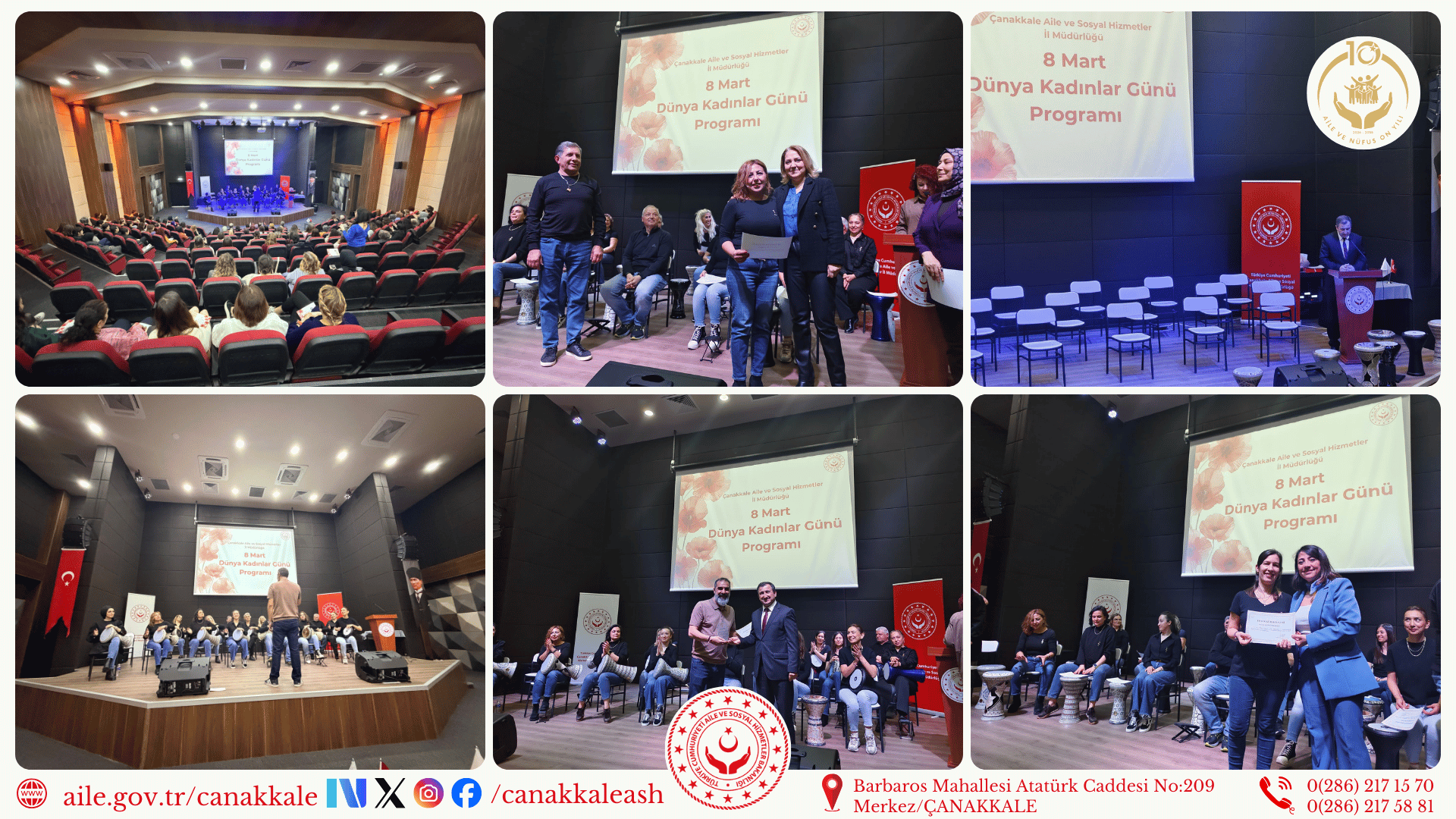 8 Mart Dünya Kadınlar Günü’nde Kadın Personelimize Anlamlı Program