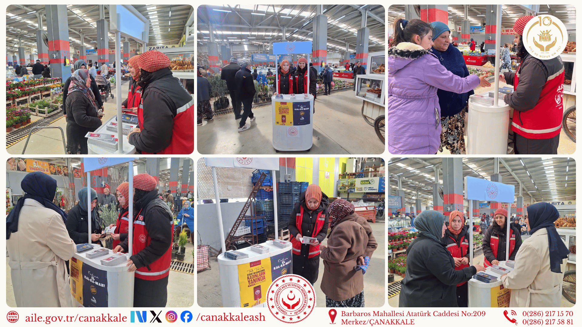 Ezine’de 8 Mart Farkındalığı