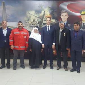 Malazgirt ve Bulanık ilçelerimizde bulunan Kıbrıs Gazilerimize madalyaları verildi - fotoğraf 1
