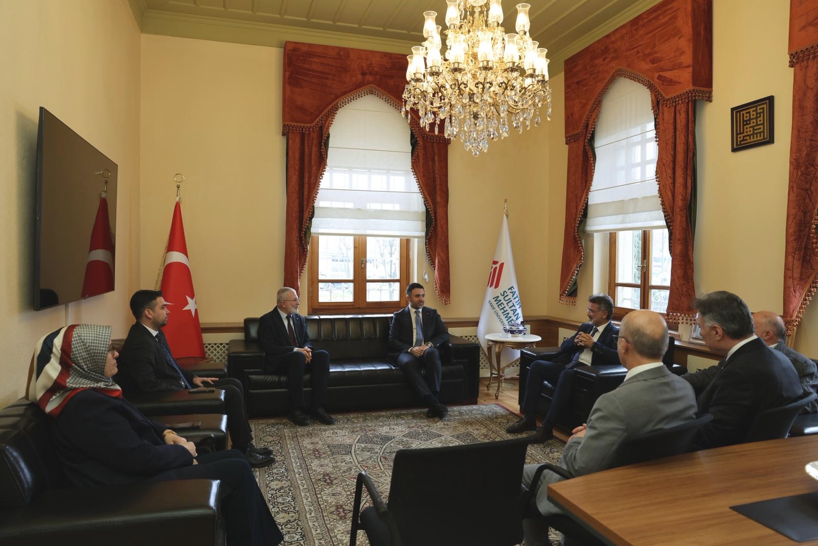 İl Müdürlüğümüz ile Fatih Sultan Mehmet Vakıf Üniversitesi Arasında Engelli Öğrencilerin Eğitim Desteğinin Artırılmasına Yönelik İş Birliği Protokolü İmzalandı