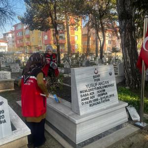 81 ilimiz genelindeki tüm şehit mezarlarının bakım, onarım ve temizliğini kapsayan büyük bir seferberliği bugün itibarıyla başlatmış bulunuyoruz. - fotoğraf 2