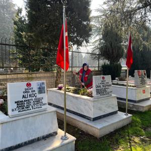 Düzce’de Şehit Kabirlerine Vefa: Temizlikleri, Bakım ve Onarım Tespitleri Yapıldı. - fotoğraf 6