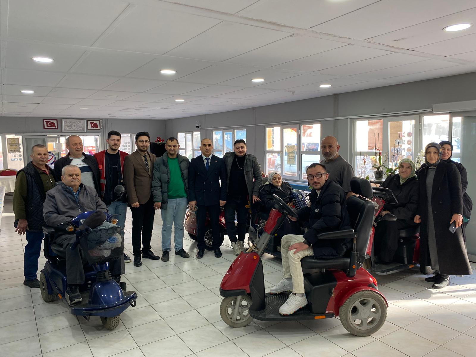 İl Müdürlüğümüzden Evde Bakım Hizmetinden Faydalanan Ailelere Ziyaret