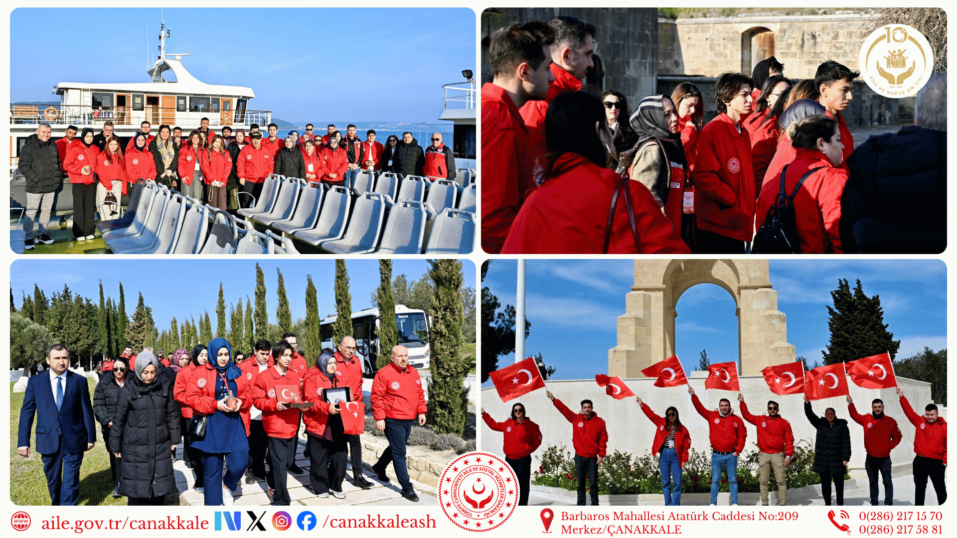 Çanakkale’de Aziz Hatıraya Vefa