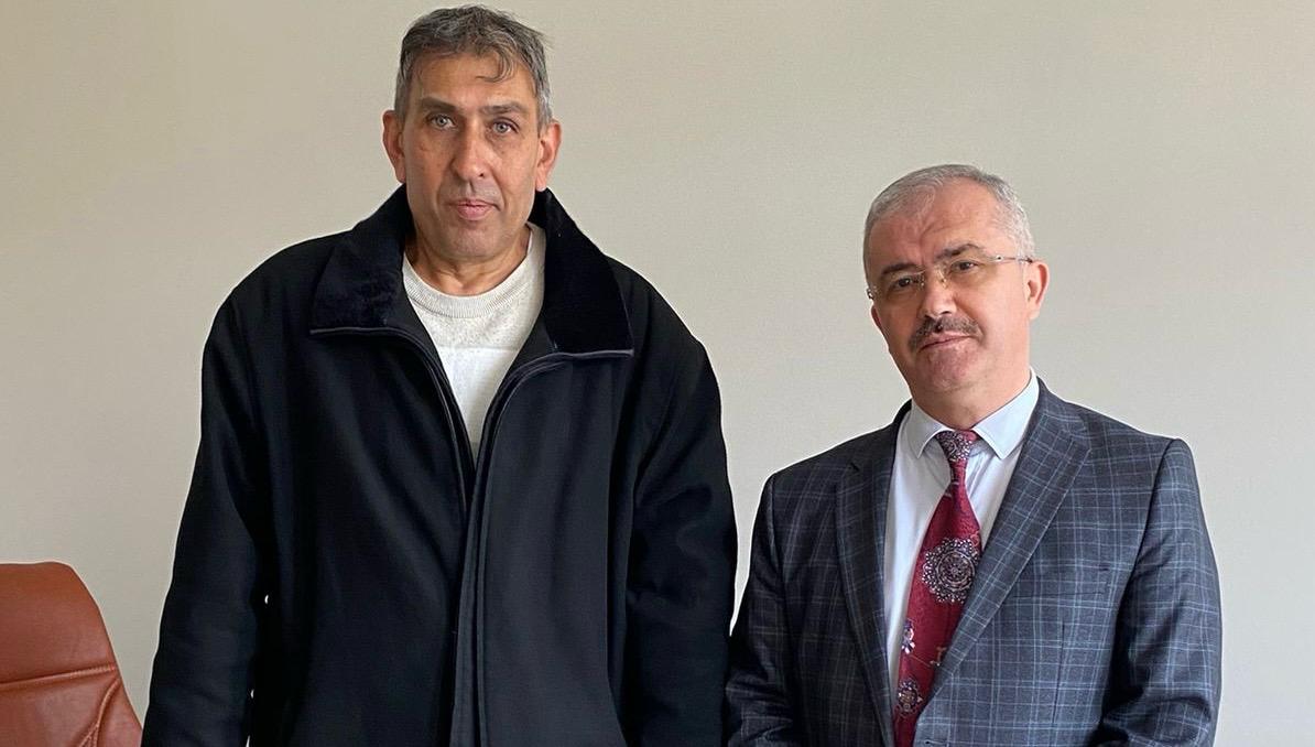 Gazimiz Mahmut Durmaz’a Taziye Ziyareti