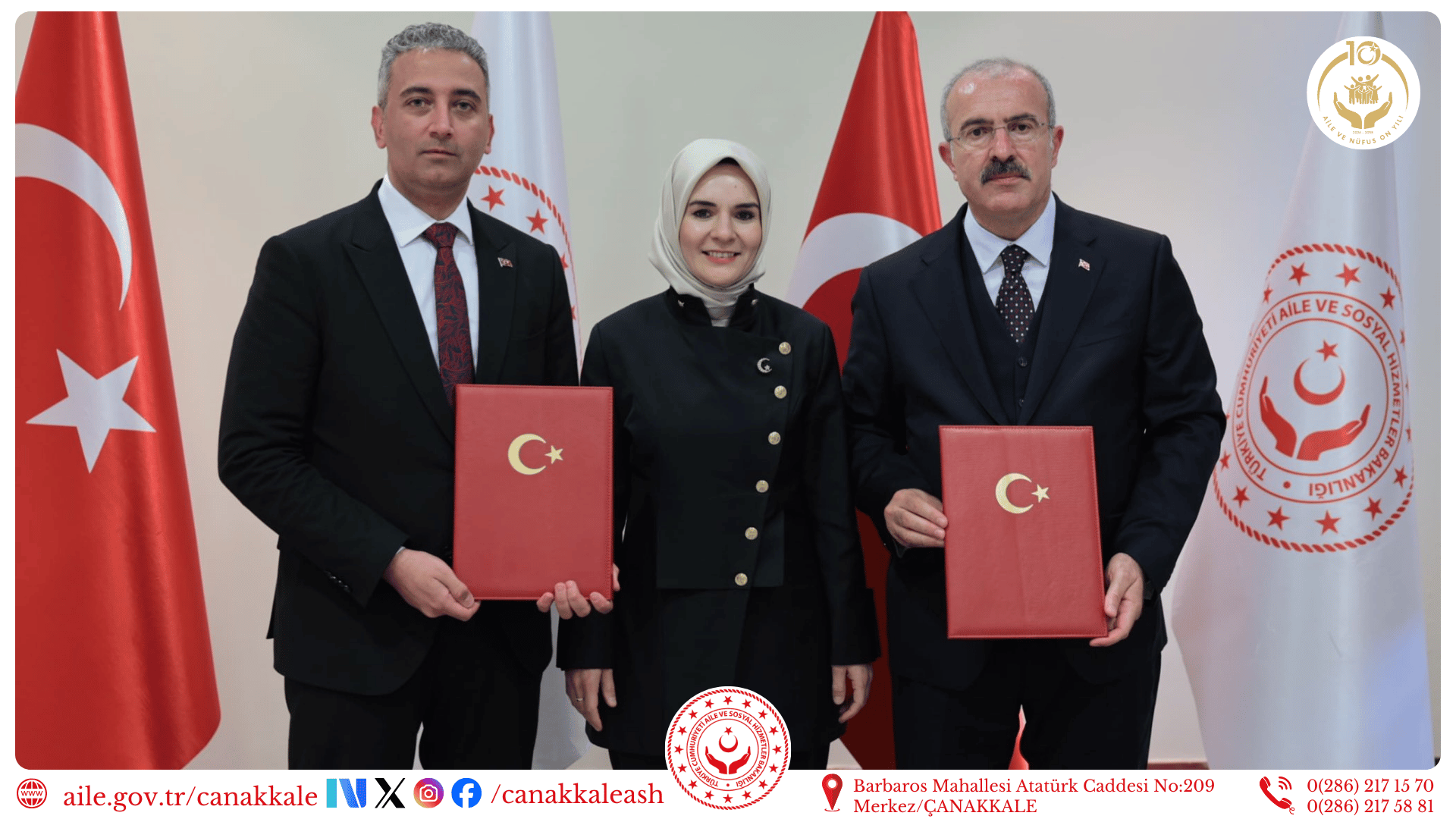 Hüseyin Özcan ÇES İçin İş Birliği Protokolü İmzalandı