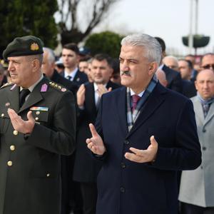 18 Mart Çanakkale Zaferi’nin 111. Yıl Dönümünde Şehitlerimiz Dualarla Anıldı. - fotoğraf 5