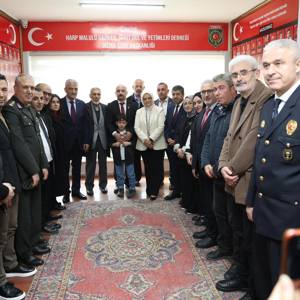 Türkiye Harp Malulü Gaziler Şehit Dul ve Yetimleri Derneği ile Türkiye Muharip Gaziler Derneği Ziyaret Edildi. - fotoğraf 5