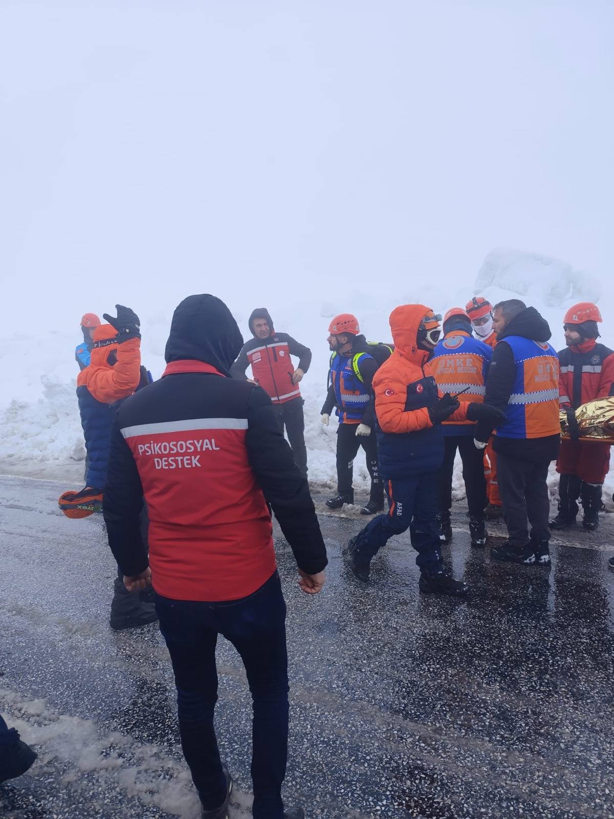 TAMP Kapsamında Çığ Tatbikatına Psiko-Sosyal Destek Katılımı