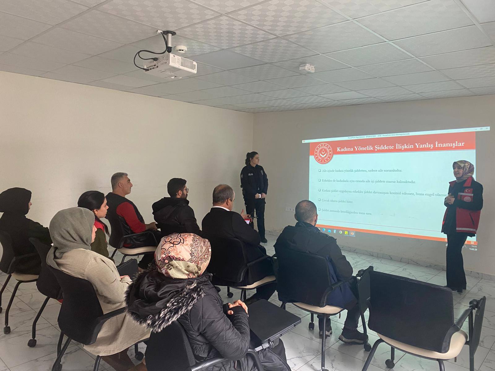 Kadına Yönelik Şiddetle Mücadele Eğitimi Gerçekleştirildi