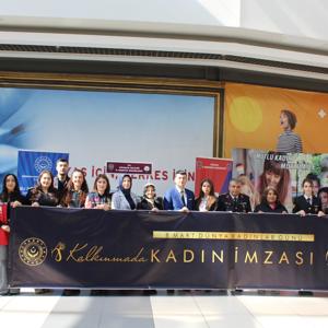 8 Mart Dünya Kadınlar Günü Kapsamında Stant Çalışması Gerçekleştirildi - fotoğraf 1