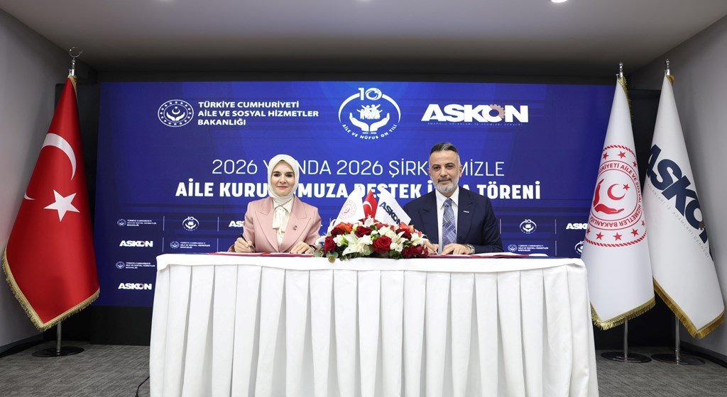 Aile ve Sosyal Hizmetler Bakanlığı ile ASKON arasında işbirliği protokolü imzalandı