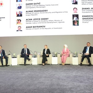 Bakanımız Göktaş, Özbekistan'da "Çocukların refahına yatırım yapmak" konulu zirvede konuştu: - fotoğraf 6
