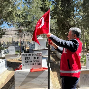 Düziçi Sosyal Hizmet Merkezi Şehit Yakınları Ve Gaziler Birimi Personelleri İlçemizdeki Aziz Şehitlerimizin Kabristanlarını Ziyaret Etti - fotoğraf 3