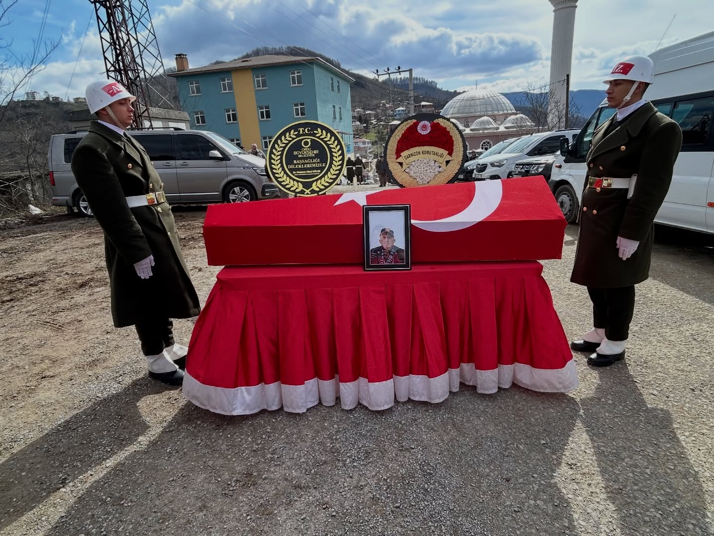 Kore Gazimiz M. Ali ÇALIŞKAN Dualarla Son Yolculuğuna Uğurlandı