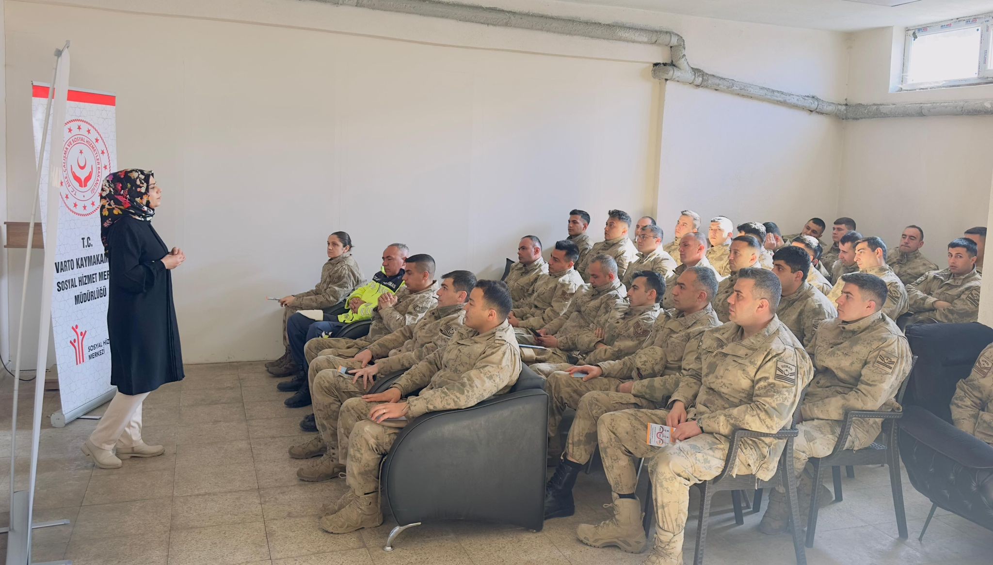 Varto’da Jandarma Personeline Eğitim Verildi