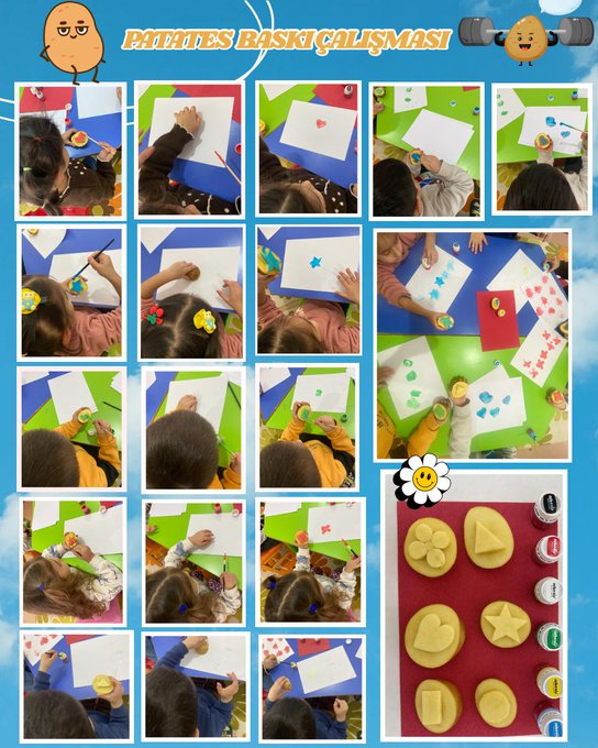 Patates Baskı Etkinliği (12.02.2026)