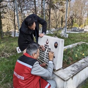  Aziz Şehitlerimizin Kabristanları Ziyaret Edilmiştir. - fotoğraf 5