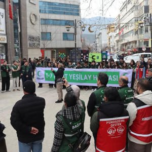 Karabükte Yeşilay Haftası Farkındalık Yürüyüşüne İl Müdürlüğümüzden Güçlü Katılım - fotoğraf 5