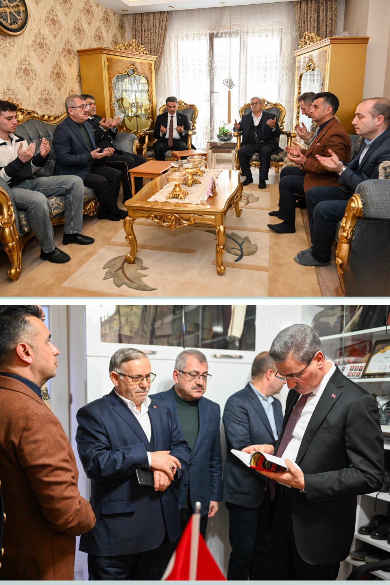 Şehit Jandarma Yüzbaşı Yunus Çelebi’nin Ailesine Bayram Ziyareti