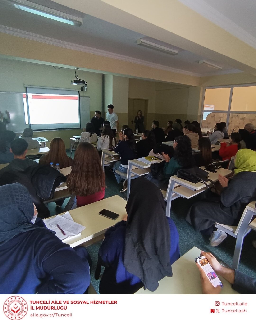 Tunceli Meslek Yüksekokulu Hozat Programı’nda Öğrenim Gören Öğrencilere Aile Eğitim Programı Eğitimi Verildi