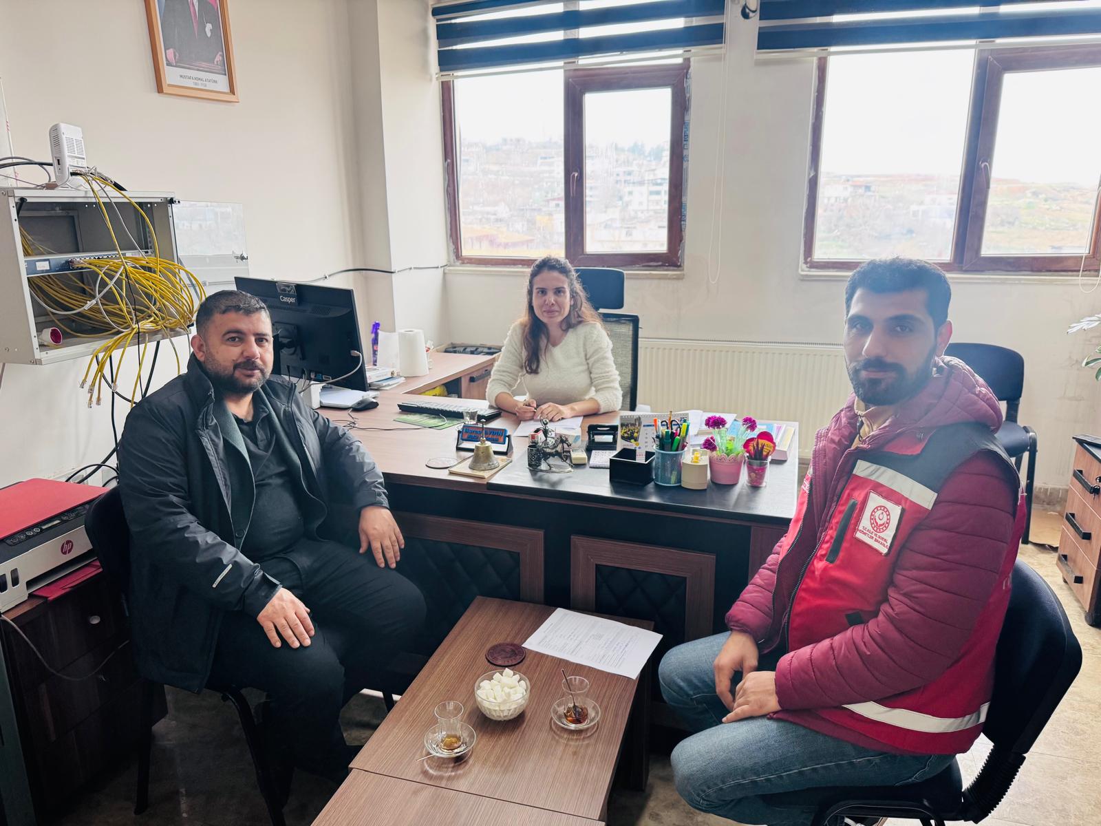 Eruh İlçesinde Faaliyet Gösteren Okullara Ziyaret