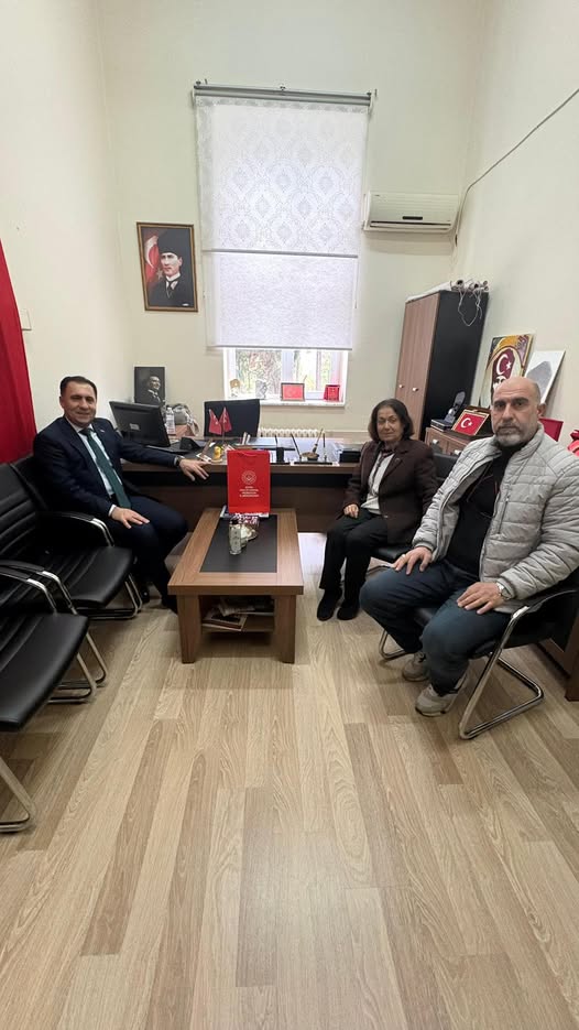 İl Müdürümüz İlkay Türkoğlu, Şehit Aileleri ve Malul Gaziler Yardımlaşma Derneği Başkanı Sn. Sevil Esin’i ziyareti