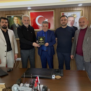 Müstakil Sanayici ve İşadamları Derneği Ordu Şube Başkanı Güray Aksoy ve Yönetim Kurulu Üyeleri, İl Müdürümüz Harun Tan’ı makamında ziyaret etti. - fotoğraf 3