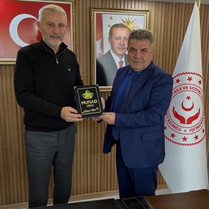 Müstakil Sanayici ve İşadamları Derneği Ordu Şube Başkanı Güray Aksoy ve Yönetim Kurulu Üyeleri, İl Müdürümüz Harun Tan’ı makamında ziyaret etti. - fotoğraf 2