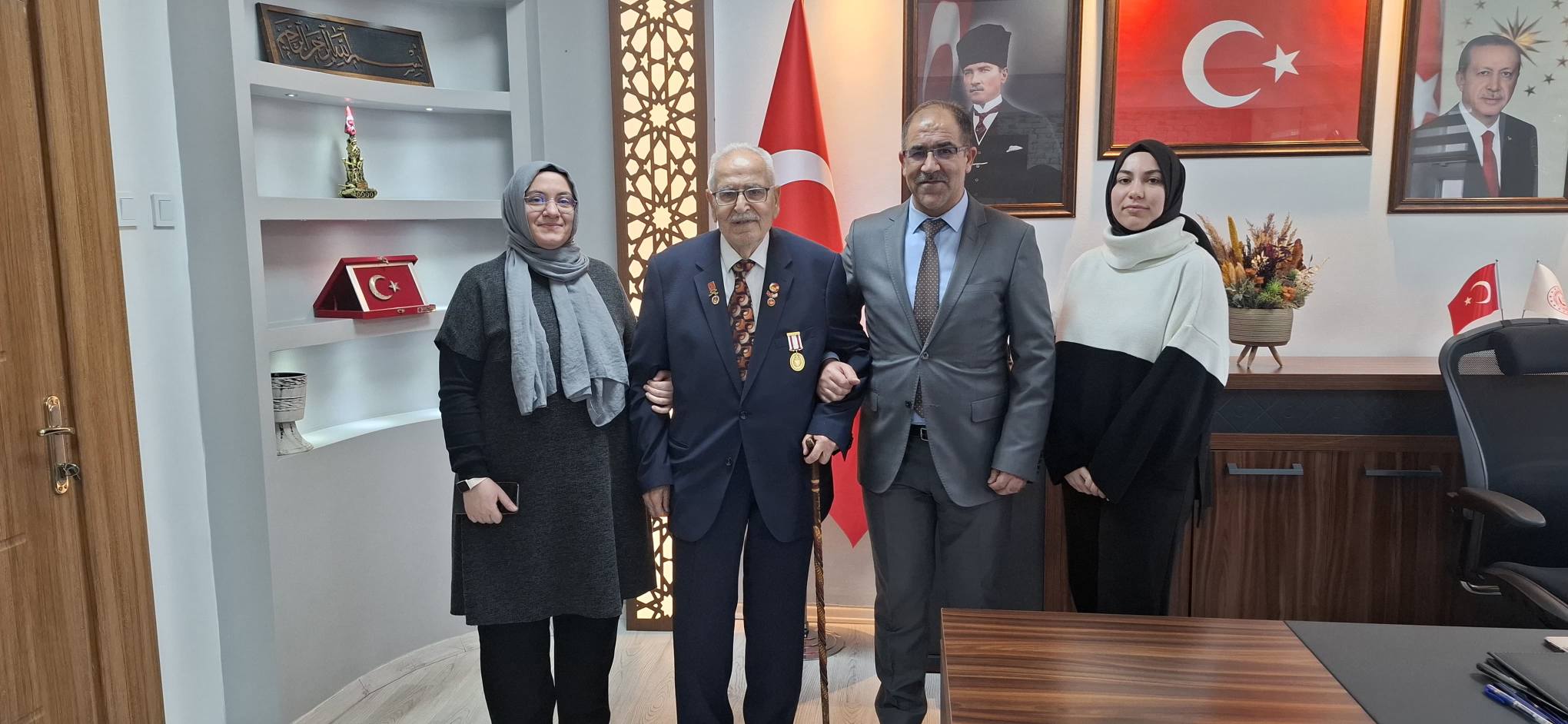 Kahraman Gazimizden Anlamlı Ziyaret