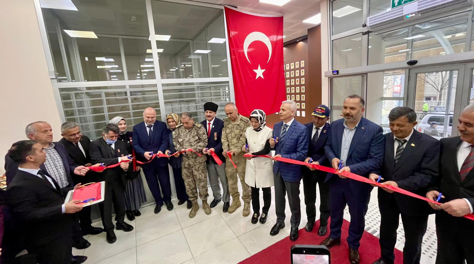 “Şehit ve Gaziler Köşesi” Açılışı