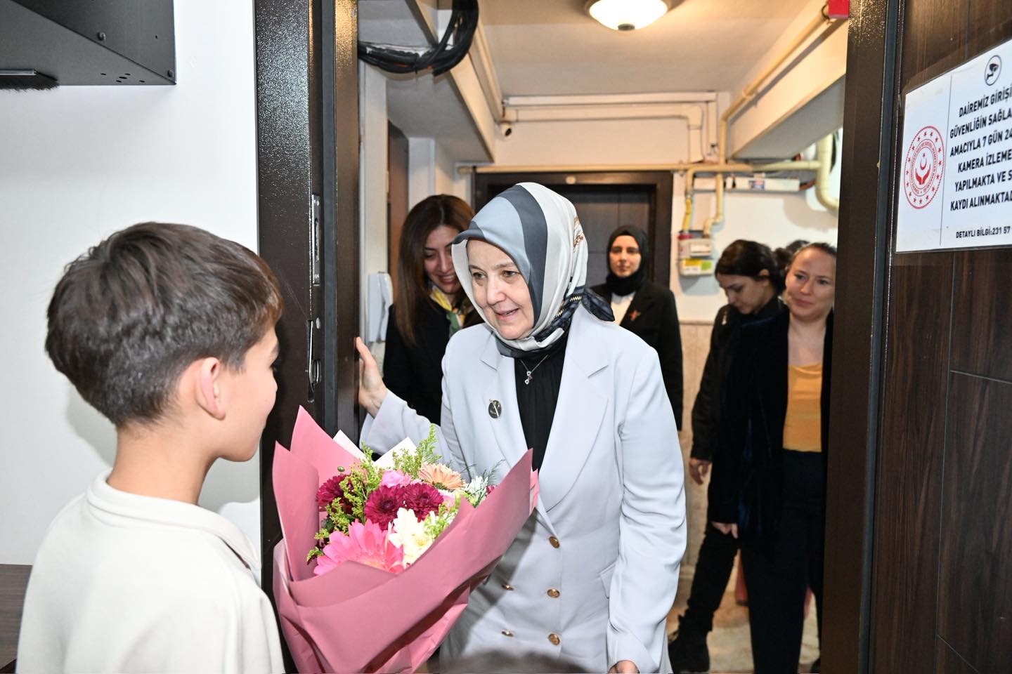 Bakan Yardımcısı Leman YENİGÜN Çocuk Evi’ni Ziyaret Etti