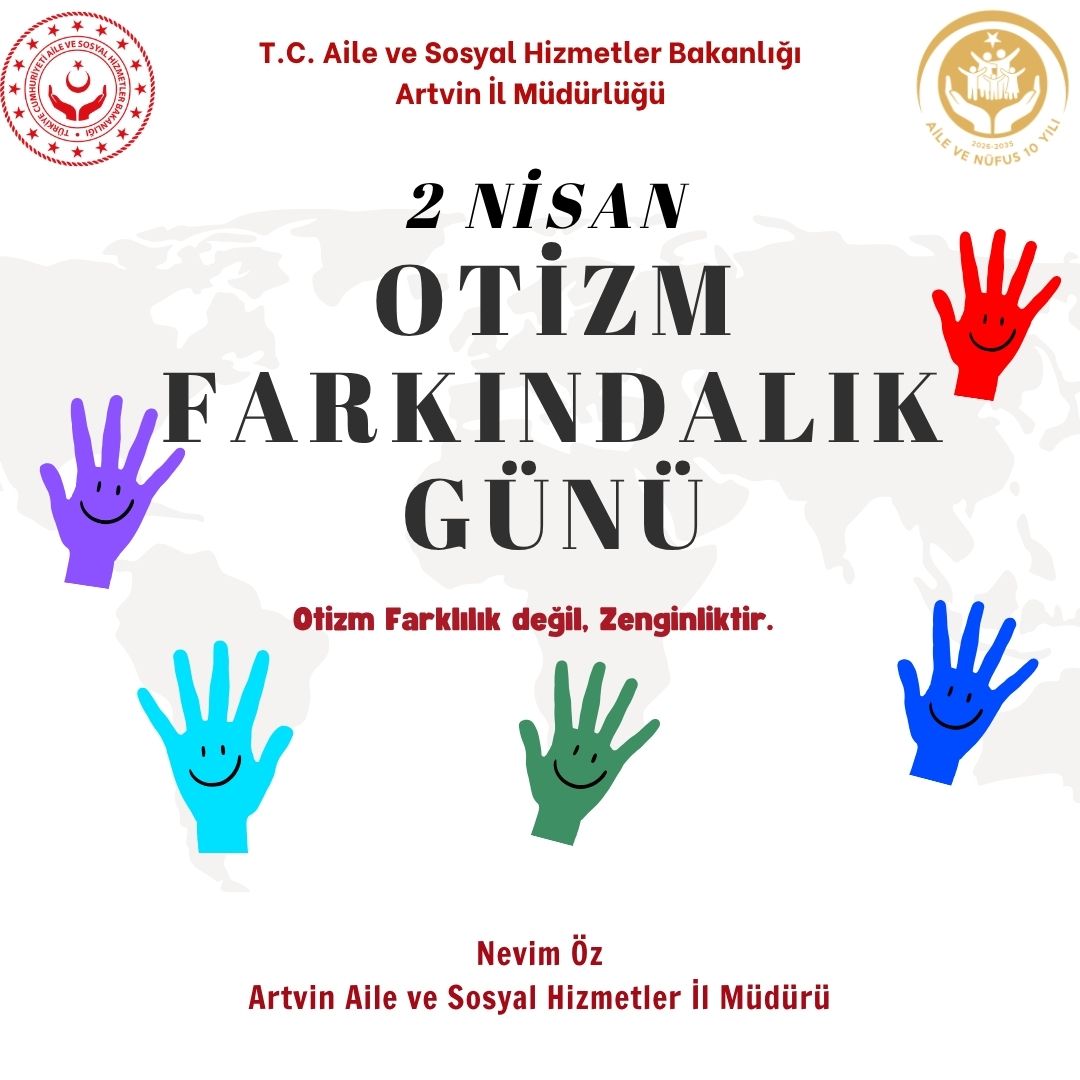 2 Nisan Otizm Farkındalık Günü