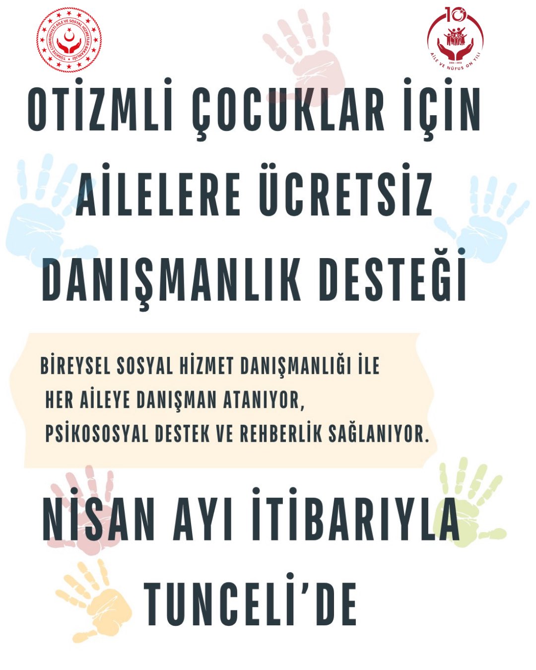 Otizmli Çocuklarımız ve Aileleri İçin Önemli Bir Adım Daha…