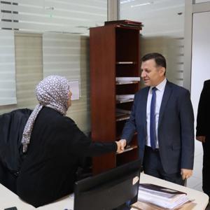 Müdürümüz Abdurrahman Bilgiç İdarecilerimizle Birlikte İl Müdürlüğümüz Sosyal Hizmet Merkezi Ve Şiddet Önleme Ve İzleme Merkezimizde Görev Yapan Kıymetli Çalışma Arkadaşlarımızı Ziyaret Ederek Bayramlarını Tebrik Etti - fotoğraf 8