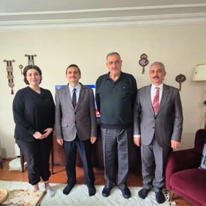 Kıbrıs Gazimiz İsmail Usta ve Samsun İli Gazimiz Yakup Dereli Ziyaret Edildi - fotoğraf 1