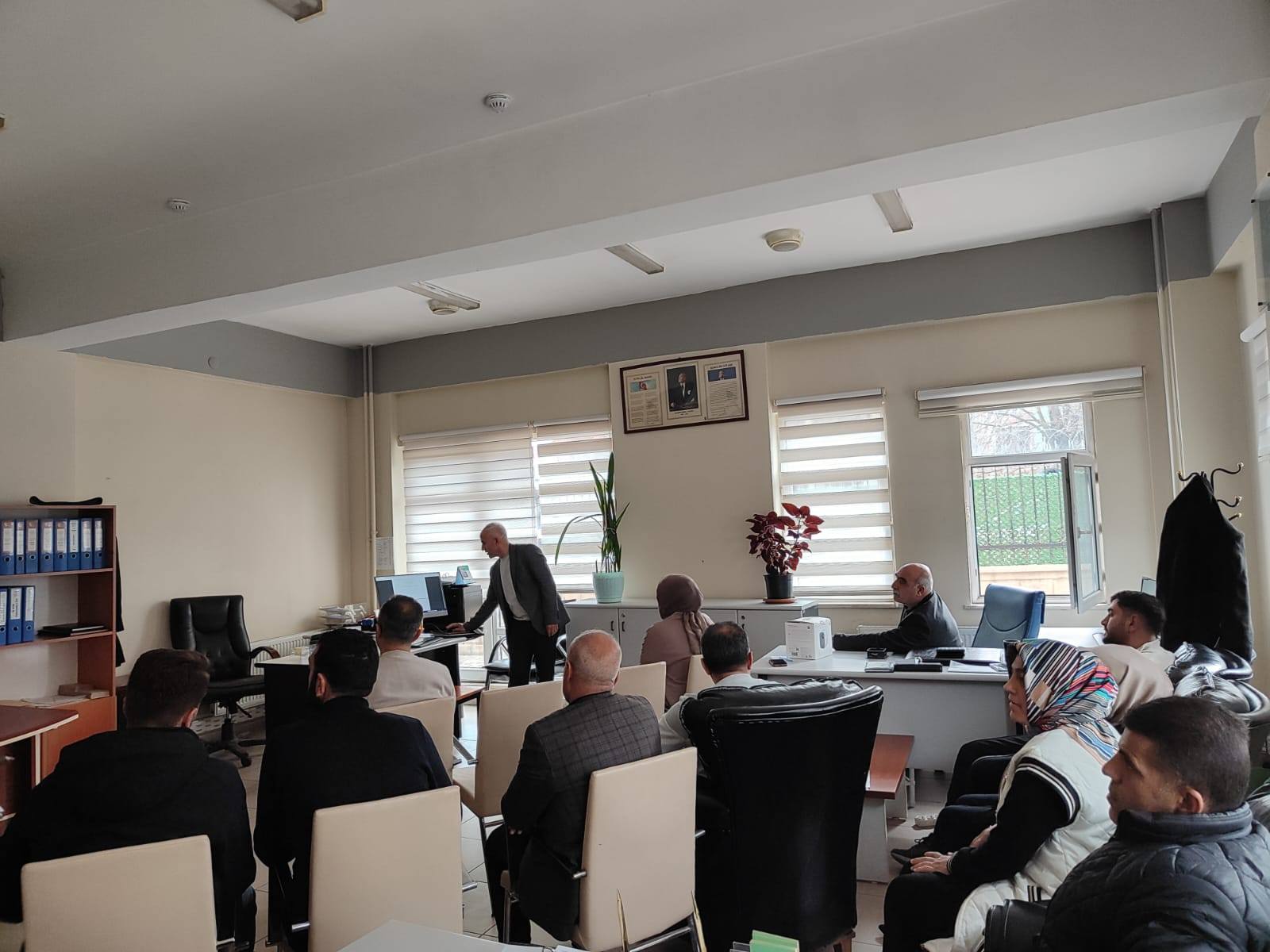 Hizmet İçi Belgenet Eğitimi Gerçekleştirildi