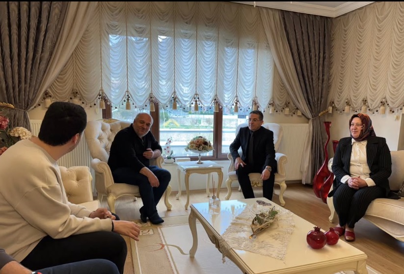 İl Müdürümüz Adem YÜCEL, Mert Bey ve kıymetli ailesini ziyaret ettiler