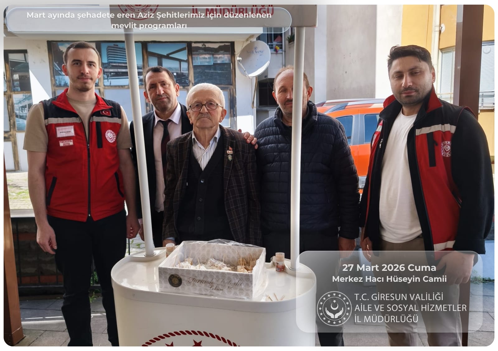 Aziz Şehitlerimiz İçin Mevlit Programları Giresun’un Dört Noktasında Gerçekleştirildi.