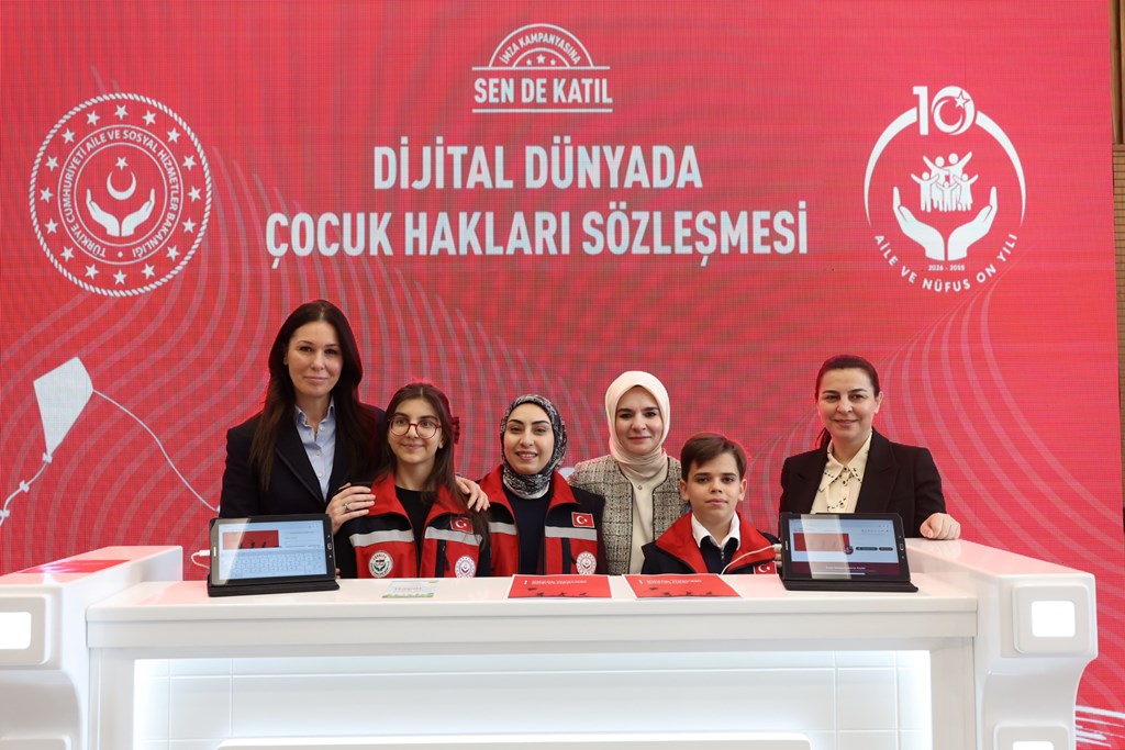 “Dijital Dünyada Çocuk Hakları Sözleşmesi”nin imza sayısı 300 bini aştı