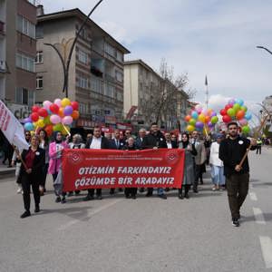 Otizm Farkındalık Korteji Yoğun Katılımla Gerçekleşti - fotoğraf 3