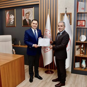 Aydın MY Kolej Kurucu Müdürü Sayın Fatih Karahan, İl Müdürümüz İlkay Türkoğlu’nu Makamında Ziyareti - fotoğraf 2