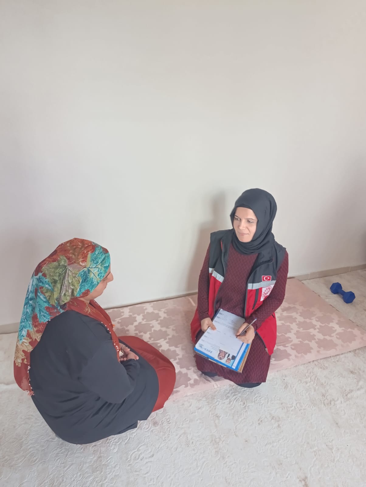 Evde Bakım Hizmetinden Yararlanan Hanelere Ziyaret