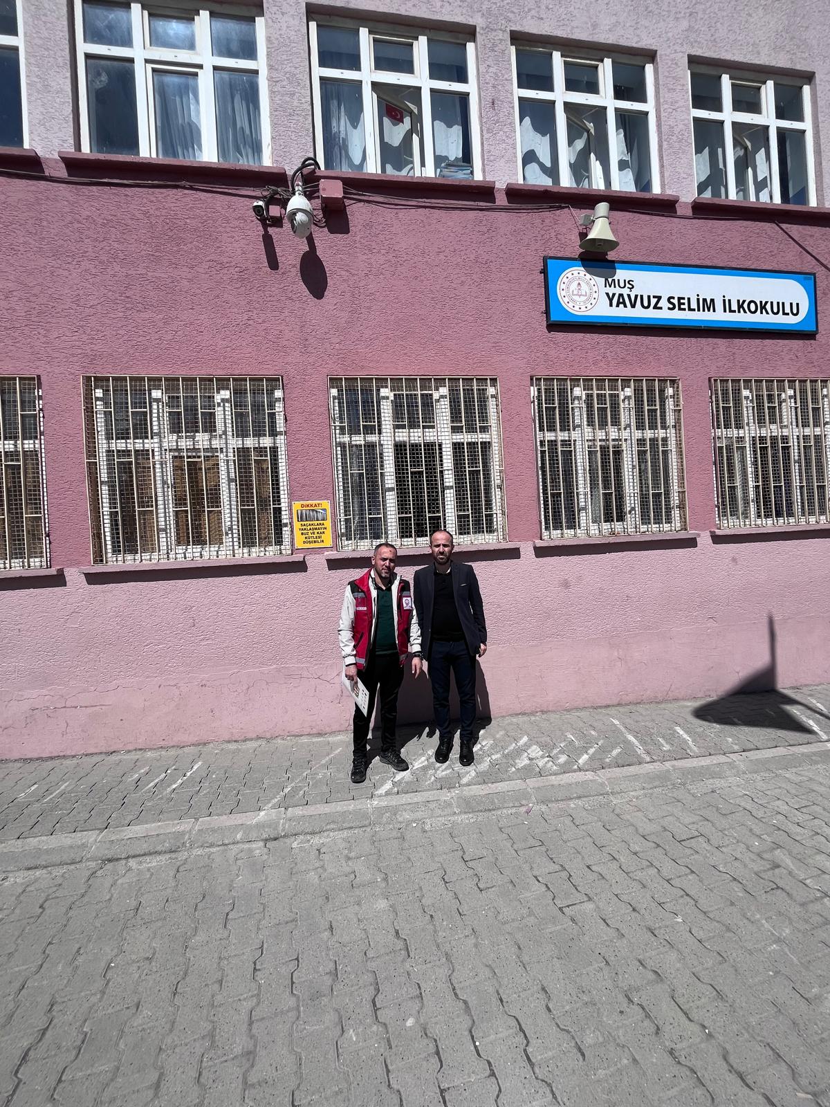 Sosyal Risk Haritası ve Aile Rehberi Kapsamında Okul Ziyaretleri Gerçekleştirildi