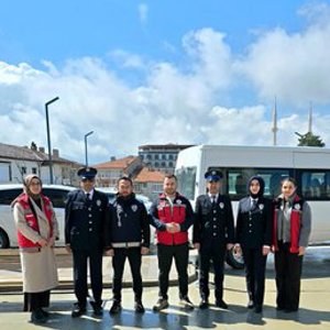 Polis haftası kapsamında düzenlenen programa katılım sağlandı. - fotoğraf 2