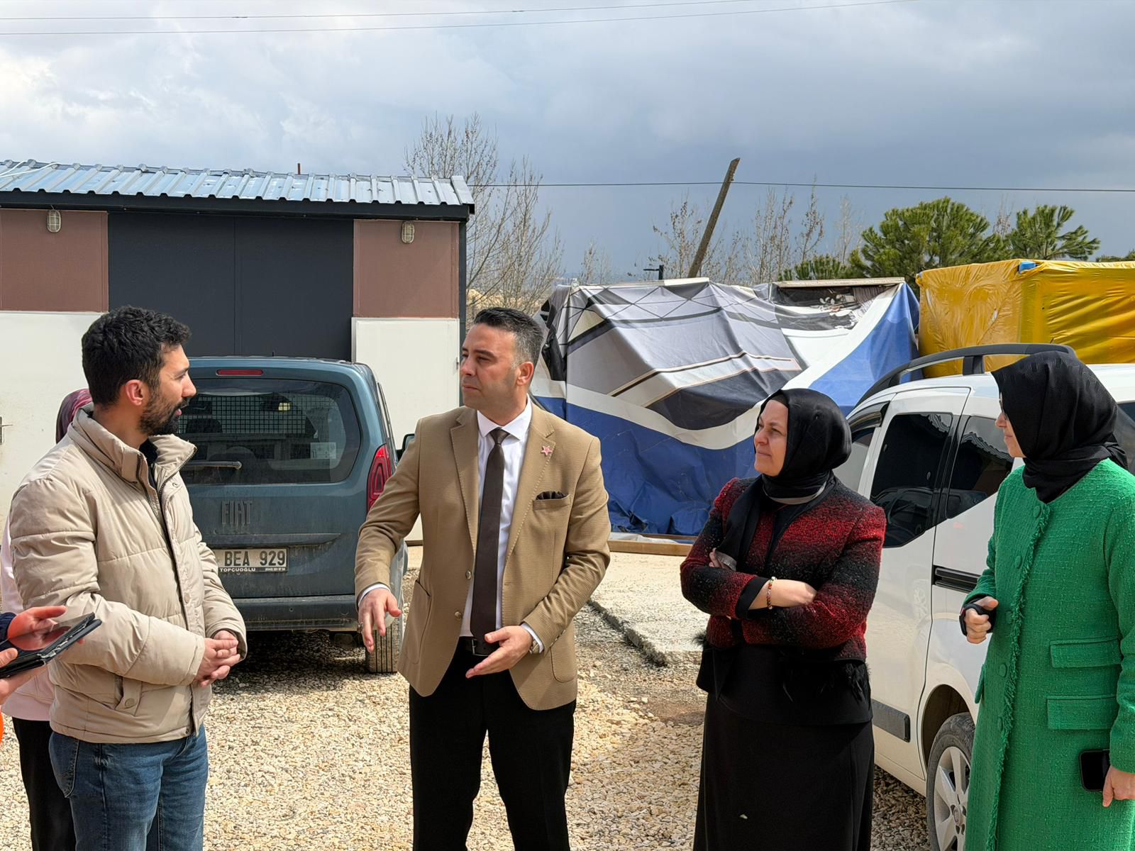 İleri Yaş Bakım ve Rehabilitasyon Merkezi Şantiyesinde İnceleme