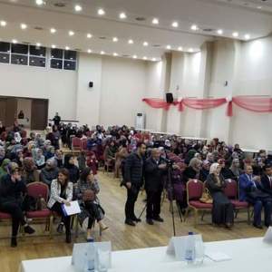 Öğretmen evi Konferans Salonunda 400 kadına kadın Kooperatifçiliği ve Finansal Okuryazarlık hakkında bilgilendirme yapılmıştır. - fotoğraf 6