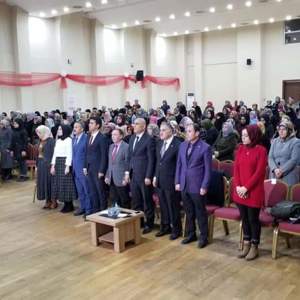 Öğretmen evi Konferans Salonunda 400 kadına kadın Kooperatifçiliği ve Finansal Okuryazarlık hakkında bilgilendirme yapılmıştır. - fotoğraf 5